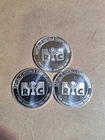 Lot of 3 x 1 oz .999 purity Silver Round - Republic Metals Corporation (RMC)