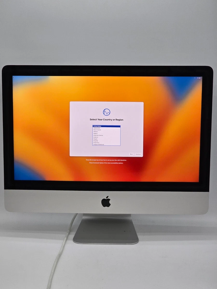 Apple iMac Intel Core i5 7th Gen. 2017 Release Year Apple Desktops