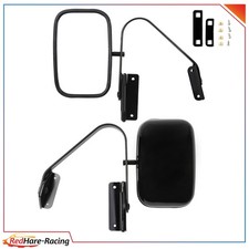 Manual Black For 80-96 Ford F150 F250 F350 450 Truck Leftright Mirrors