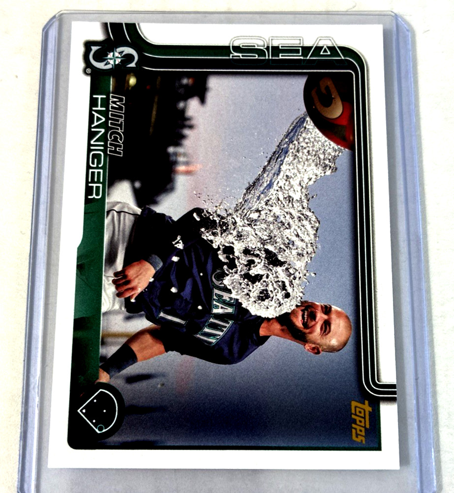 Golden Mirror Sp- 2025 Topps #15- Mitch Haniger Sp SSP