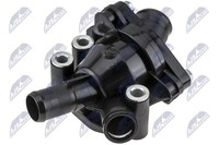 NTY Thermostat KüHlmittel CTM-FR-032 Mit GehäUse FüR Ford Focus 2 Mondeo 4 BA7 1