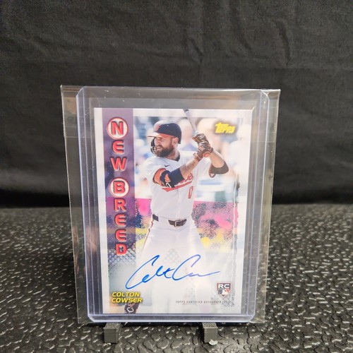 2024 Topps Archives Colton Cowser New Breed On Card Auto #99NBA-CC Rookie Card - Picture 1 of 2