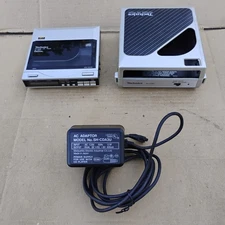 Technics Portable CD Player SL-XP7 Case SH-CDB7 OEM Power Supply Please Read