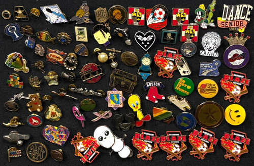 350 pcs Vintage Now Lapel Pins Hat Button Pins Army Service Disney Mixed Lot #L4 - Picture 4 of 8