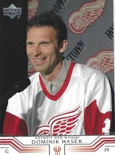 2001-02 Upper Deck - Dominik Hasek #66 Detroit Red Wings