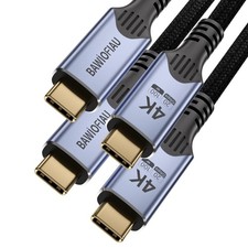 USB-c Cables 2 Pack 6.6FT,usbc 3.2 Gen 2x2 Compatible with Thunderbolt 4/3,20...