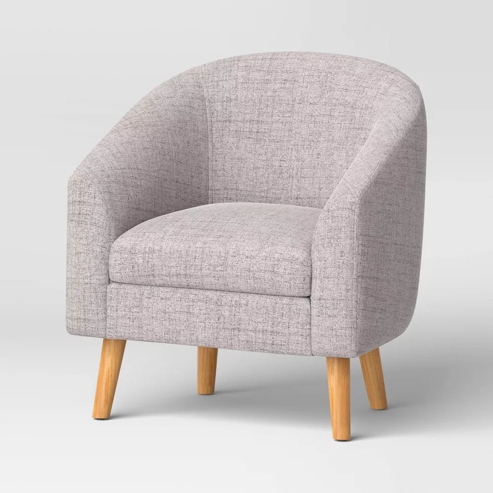 Club Kids' Accent Chair Gray - Pillowfort