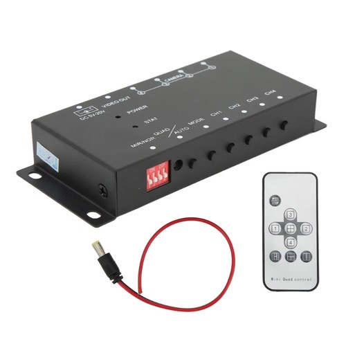 Advanced Car Video Splitter With Four Cameras Offering Full 360 Degree Coverage - Picture 6 of 8