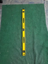 48 Inch Non Magnetic 180 Aluminum I-Beam Level Measure Levelling Tool Heavy Duty