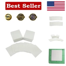 50pcs Jewelry Polishing Pads - Micro-Abrasive 2x2 Cleaning Cloths for Shine