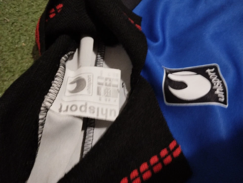 Uhlsport Maglia Calcio Portiere Goalkeeper FOOTBALL Shirt Vintage 90 GARDIEN XL - Immagine 4 di 4