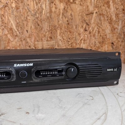 Samson Servo 300 Power Amplifier Studio Rack Mountable | eBay