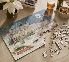 Pottery Barn National Lampoon’s Christmas Vacation Puzzle 500-Piece Holiday