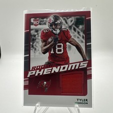 2020 Panini Donruss - Rookie Phenoms Jerseys #RP-TJ Tyler Johnson (MEM, RC)