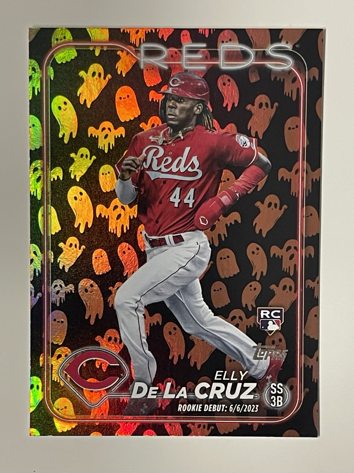 2024 Topps Update Series - Rookie Debut Elly De La Cruz #US350 Ghost Foil (RC)