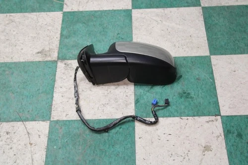 04-07 SIERRA Silver Birch LH Driver Left Power Fold Door Mirror Signal Glass OEM