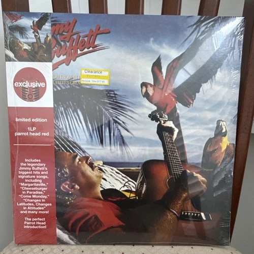 Jimmy Buffett Songs You Know by Heart Limited Edition Red Vinyl LP 12" 33 RPM