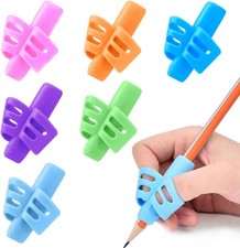6PCS Pencil Grips for Kids Writing Aid Posture Trainer Tool