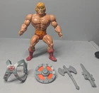 vintage complete He-Man with USA accessories 1981 Mattel MOTU Mexico USA
