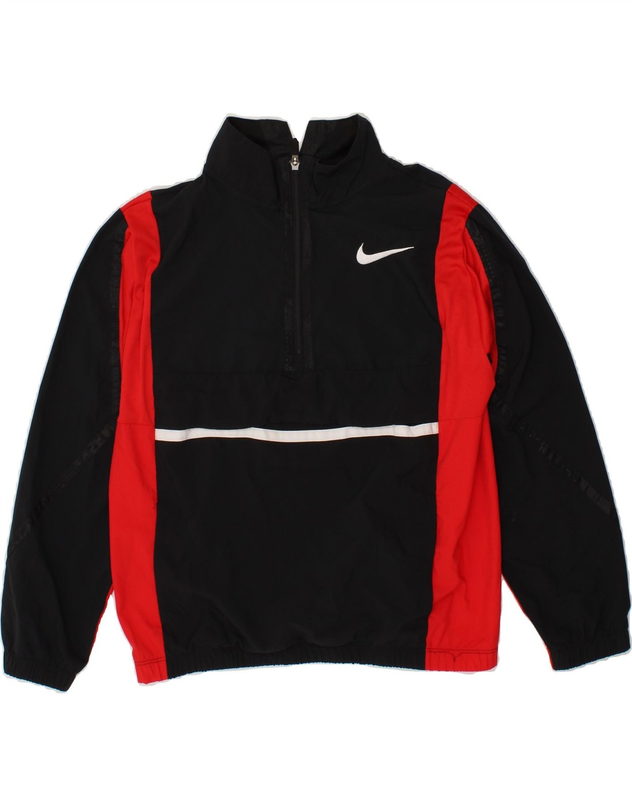 SACAI X NIKE NIKE Maglione Ragazzo Vestibilità Larga Tuta Top Giacca 12 13 Anni Grande Nero BX06
