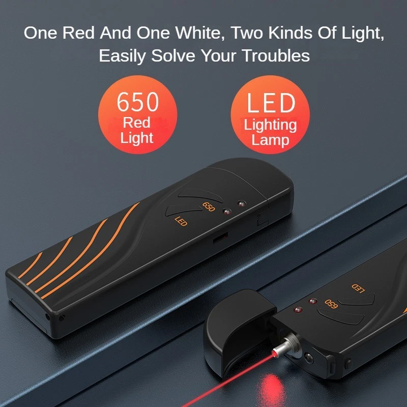 5-50mW Fiber Optic Tester Portable Type Red Light Visual Locator Fiber Test Pen - Image 4 of 4