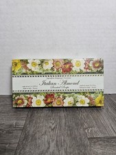 Saponificio Artigianale Scented 3 Soaps x 125g Each Italy Sealed Box Almond