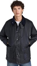 Barbour Classic Bedale Wax Jacket Navy Size 40 New