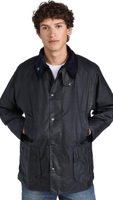 Barbour Classic Bedale Wachsjacke Navy Gr. 42 Neu