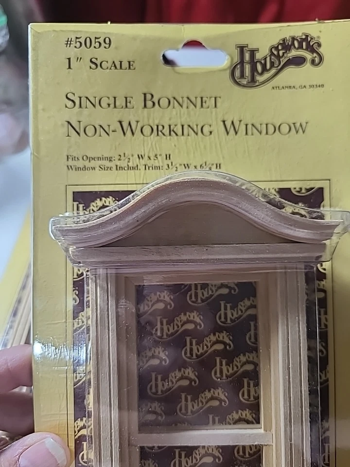 13 ventanas Houseworks para casa de muñecas miniatura Foto 2 de 4