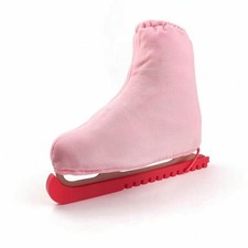 Skate Boot Cover Velvety Skate Covers Pull-on for Figure Skaters