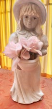 Blumenmädchen Alice Figuren Handarbeit ca. 35 cm hoch
