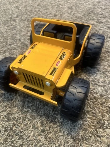 Vintage TONKA Pressed Steel Orange Dune Buggy Jeep MR-970 Metal Toy Truck