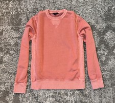 Banana Republic Size Small Sweatshirt 100 Cotton Crewneck Apricot Orange Color