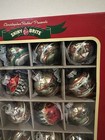 Unopened Box 20 Christopher Radko Shiny Brite Vintage MCM Design Ball Ornaments — photo 9