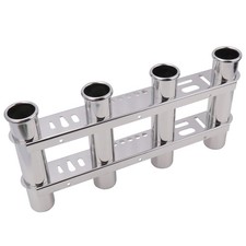 Fishing Rod Holder for Boat, Vertical Wall Mounted Fishing Rod Rack, Stainles...