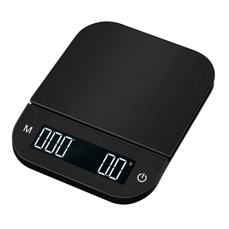 Coffee Scale with Timer for Kitchen Weighing Digital Scale for Baking 3kg