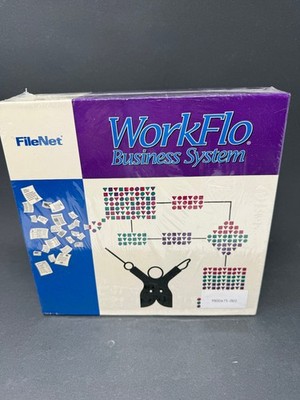 Vtg FileNet WorkFlo Business System System Administrators Handbook New RARE