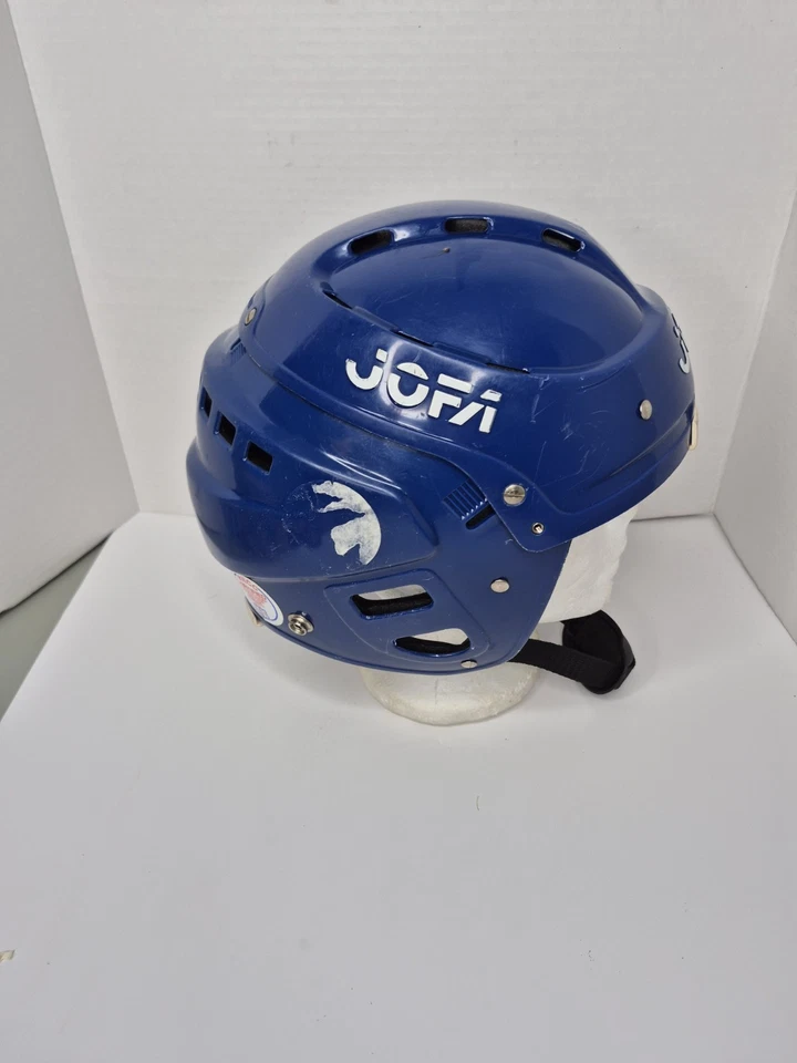 JOFA 390SR Blue Helmet Icehockey 6 3/4 - 7 3/8 - Imagem 4 de 4