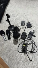 Podcast Audio Gear Lot – Blue Yeti, Audio-Technica, Movo, Samson, Saramonic”