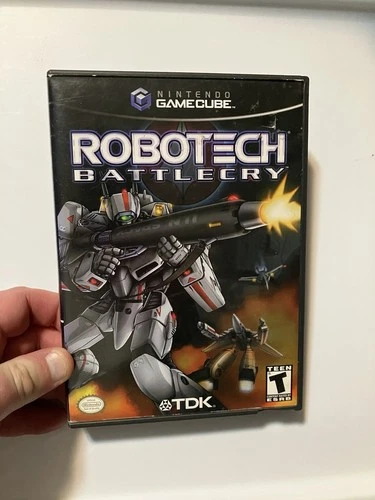 Robotech: Battlecry (Nintendo GameCube, 2002) Complete CIB Manual Tested/Working