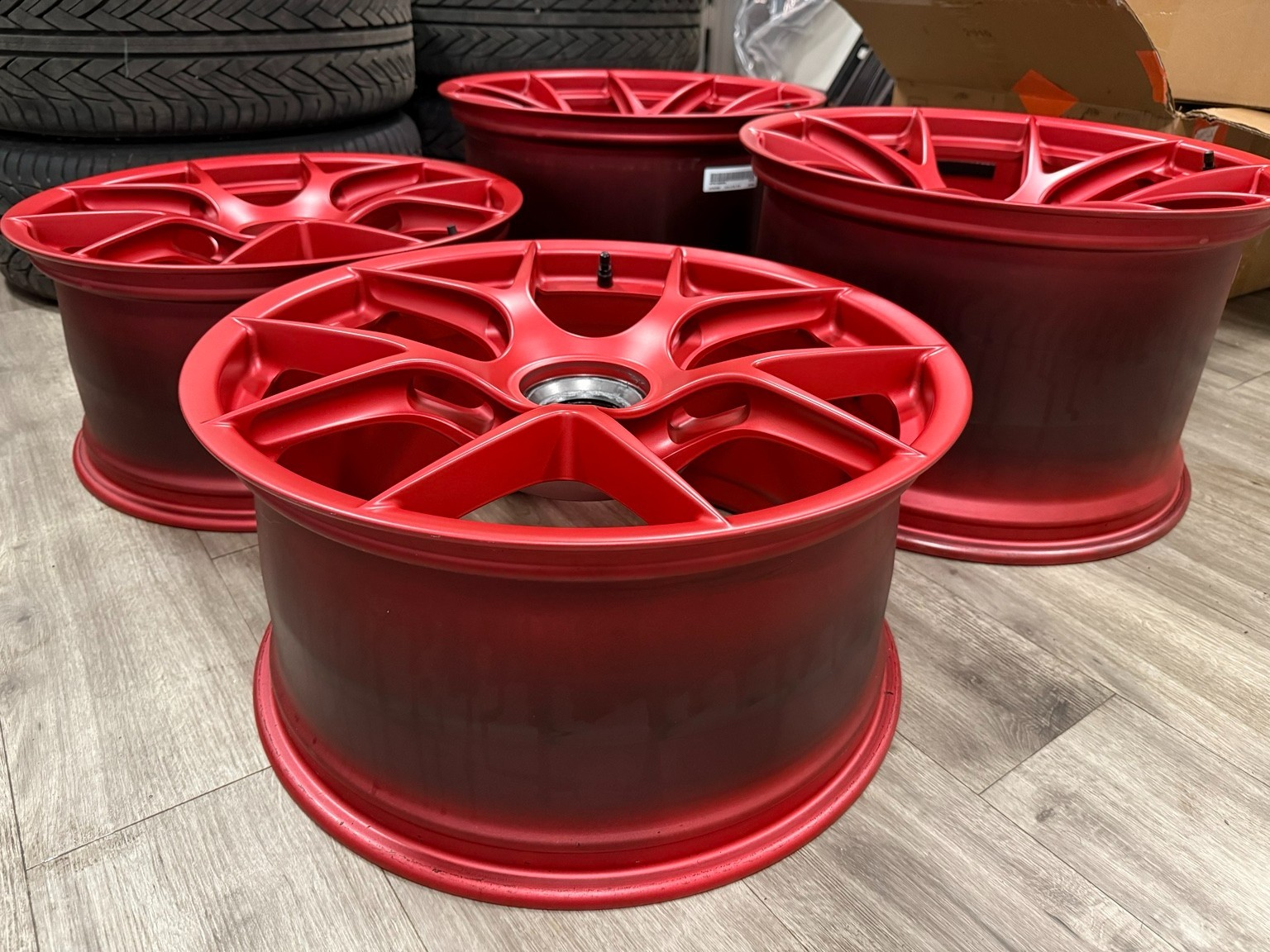 OEM Porsche 911 GT3 RS Weissach Magnesium Wheels 20/21” Center Lock 992 Genuine