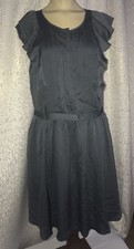 Banana Republic Green  Ruffled Dress, NWOT, 12