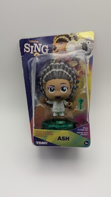 Sing Ash The Porcupine TOMY Figurine New