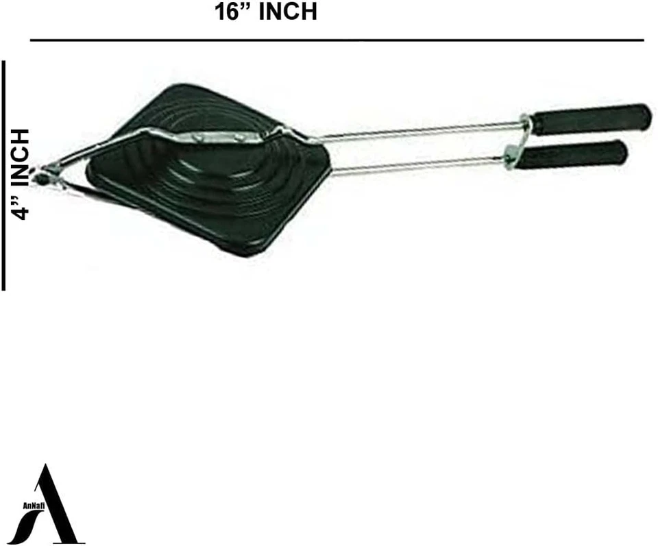 ® Sandwich Maker | Sandwich Press Grill for Gas/Stove | Non Stick Hand Toaster P - Image 3 of 4