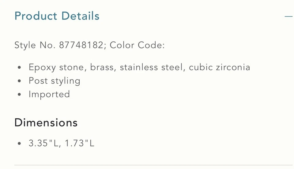 Pendientes colgantes de flores de resina Anthropologie Foto 2 de 4