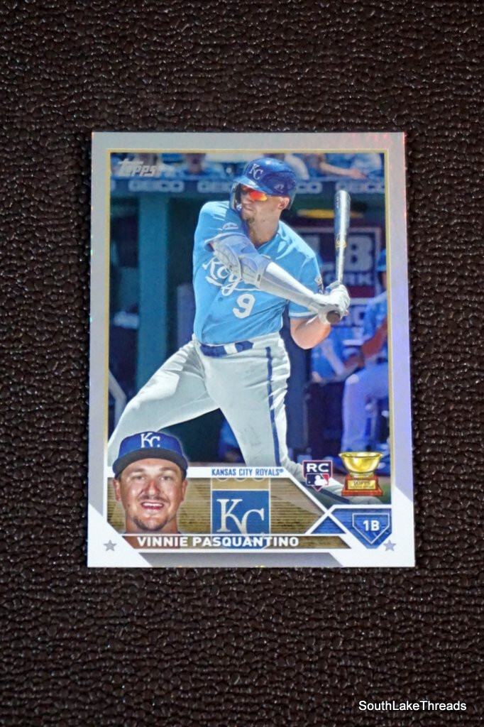 2023 Topps Series 1 Rainbow Foil Vinnie Pasquantino #302 Rookie RC