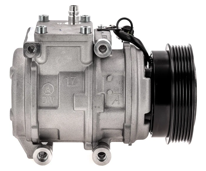 Compresor de aire acondicionado 10PA17C para Hyundai Genesis cupé 3,8 L - 2010 2011 2012 QR Foto 3 de 4