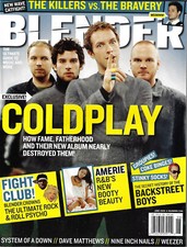 COLDPLAY - Chris Martin - Blender Magazine 2005
