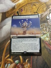 Monument To Perfection Extended Art MTG Phyrexia - Pack Fresh -
