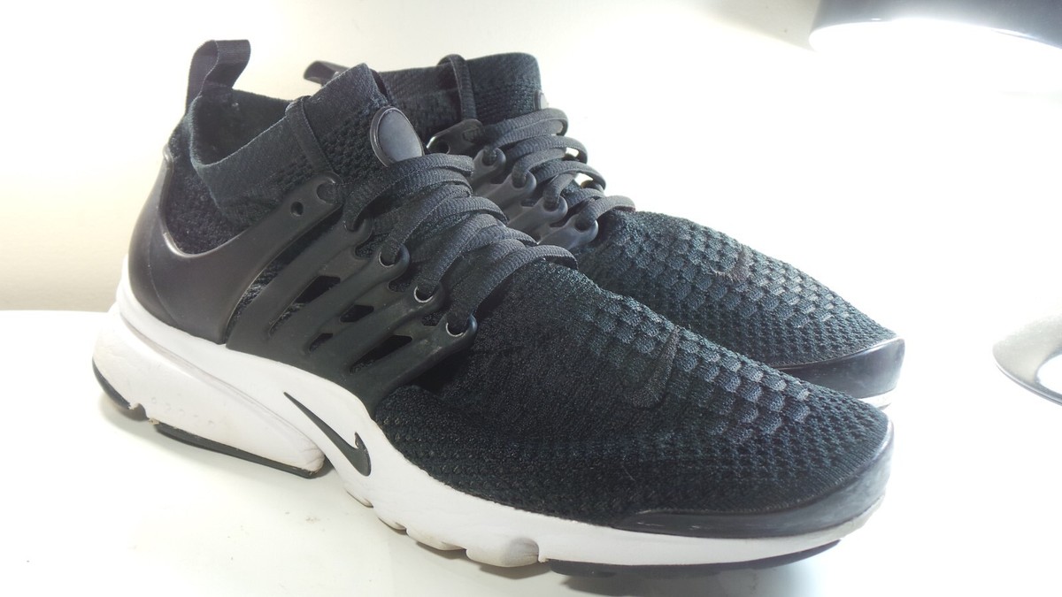 NIKE 2016 AIR PRESTO FLYKNIT 835570 001 BLACK VINTAGE RIFT